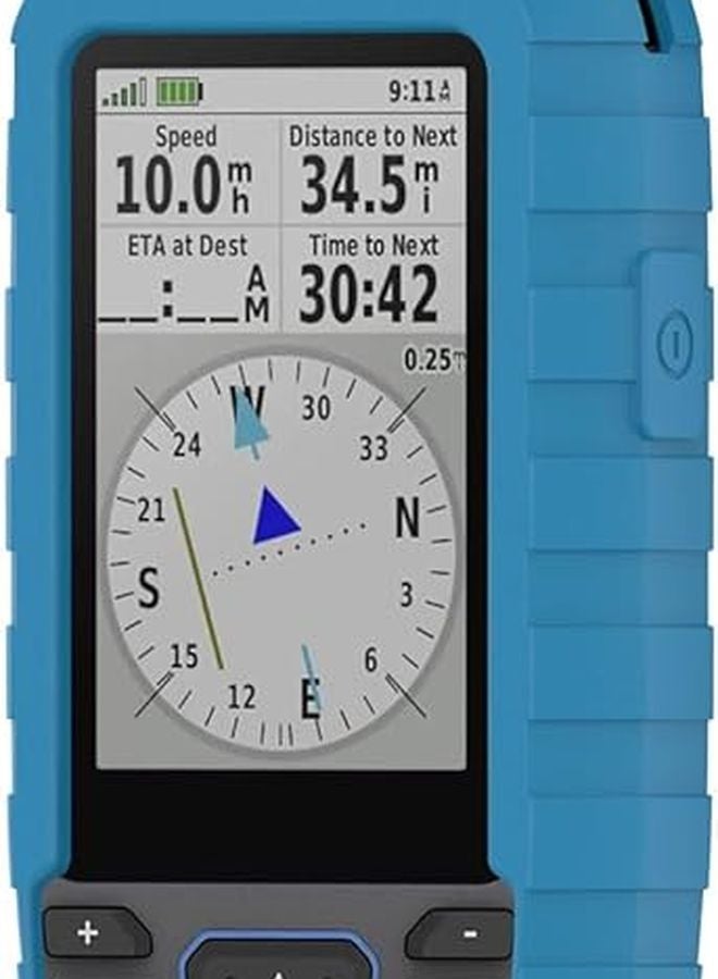 غطاء واقي من السيليكون الناعم المضاد للصدمات باللون الأخضر الغابي لجهاز الكمبيوتر الخارجي للملاحة وعداد الدراجات 79s و 79sc - Image 4